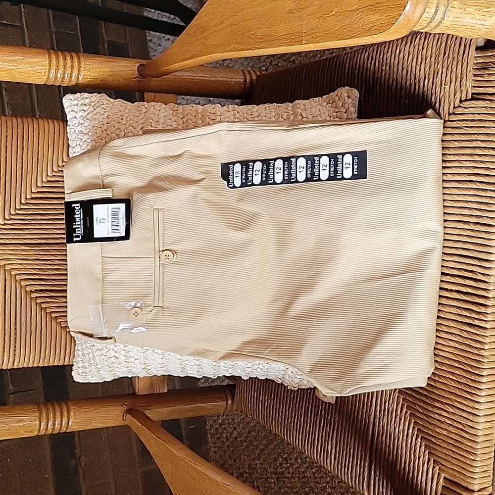 Unlisted capri, khaki, size 12